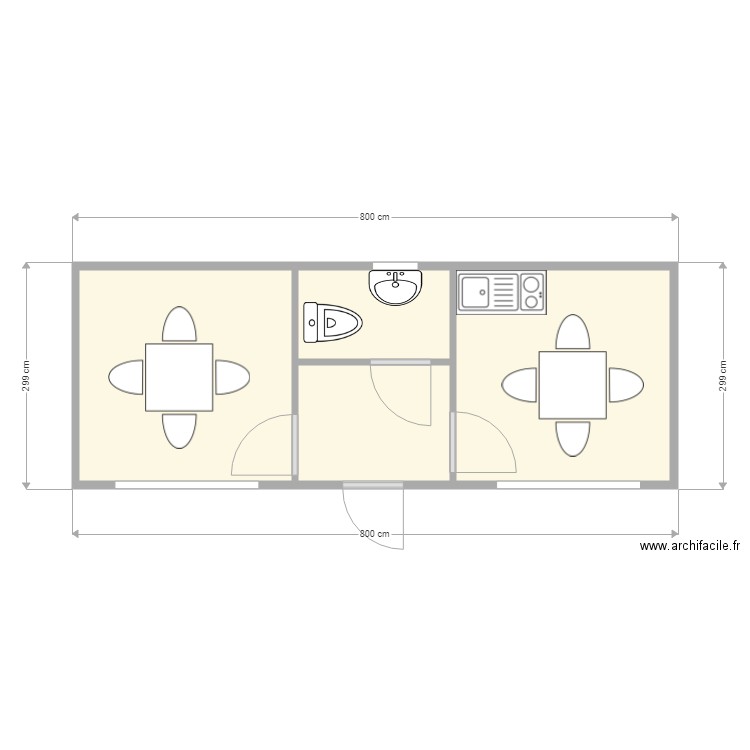 DCA NV. Plan de 0 pièce et 0 m2