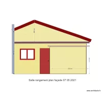 Salle de rangement fa&ccedil;ade  07 05 2021