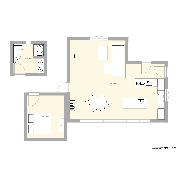 Maison Charleval Mat V2. Plan de 0 pièce et 0 m2