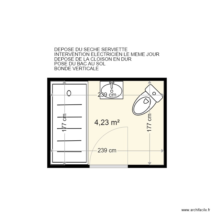 DUBOIS MARIE CLAUDE . Plan de 0 pièce et 0 m2