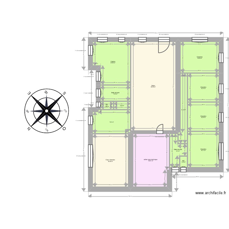 ducos. Plan de 0 pièce et 0 m2