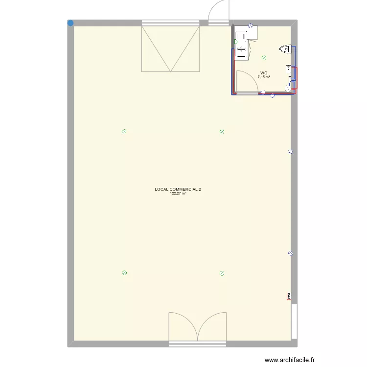LOCAL 2(2). Plan de 