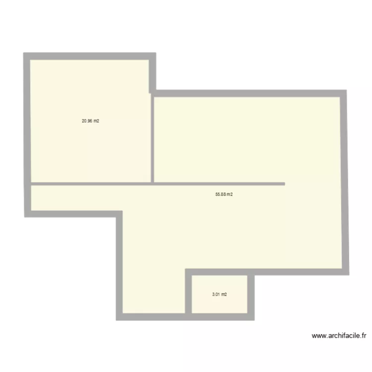 appartement mj 1. Plan de 