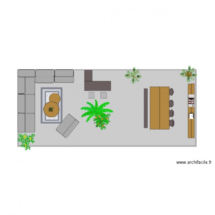 nouvelle terrasse. Plan de 0 pièce et 0 m2