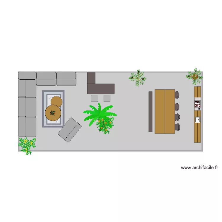 nouvelle terrasse. Plan de nouvelle terrasse. Plan de
