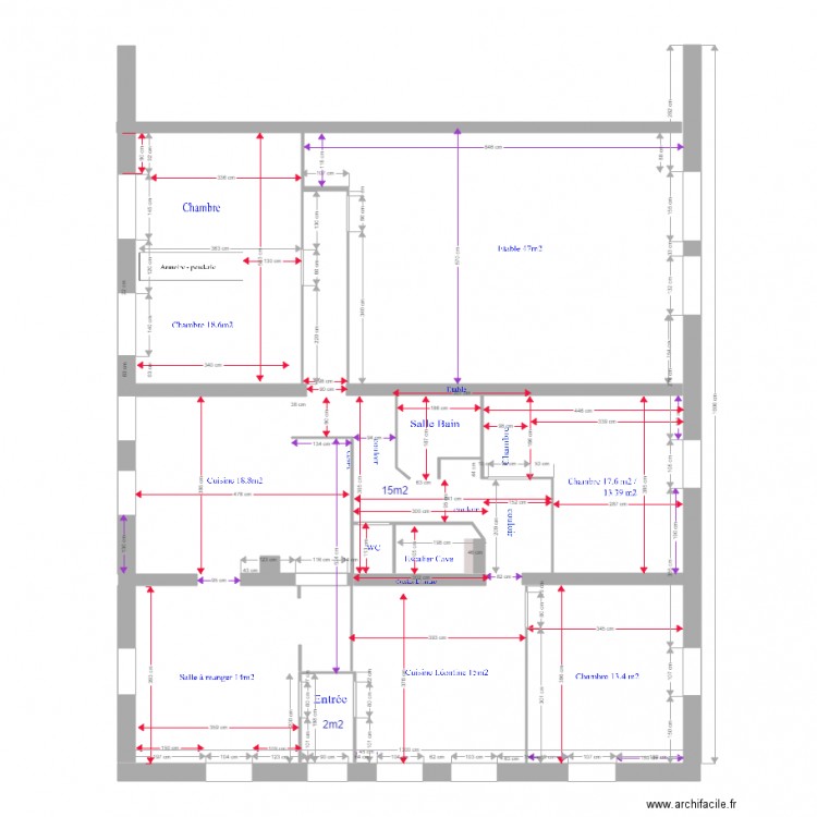 plan maison 2. Plan de 0 pièce et 0 m2