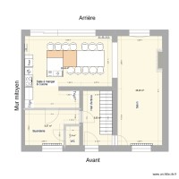 Maison - Rez 0 - Projet 2bis