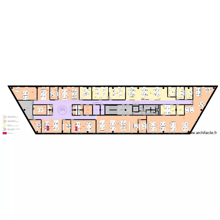 Toulouse Brindejonc Etage. Plan de 