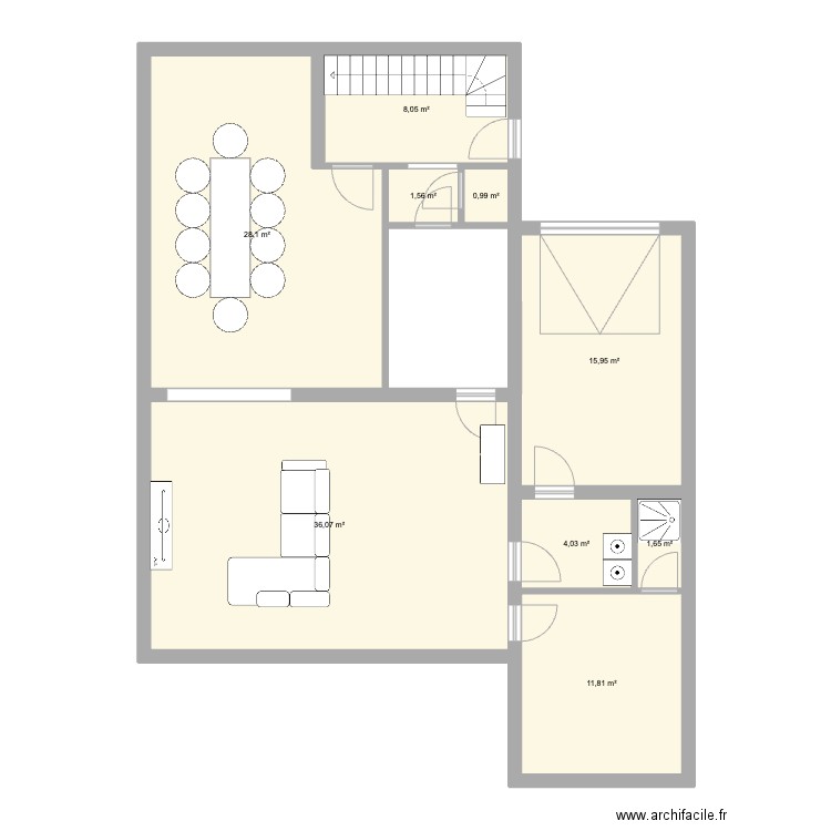 Grives. Plan de 0 pièce et 0 m2
