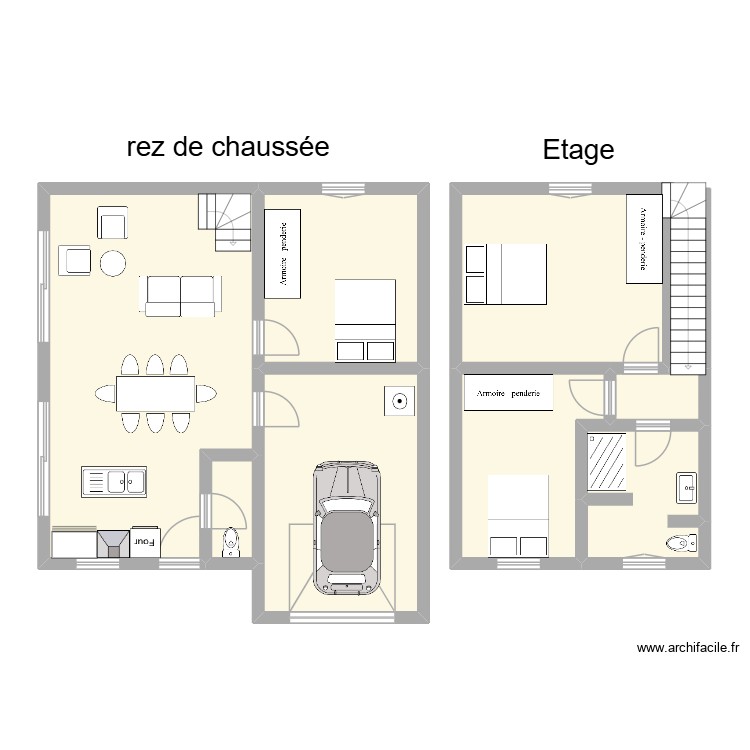 riant plan. Plan de 0 pièce et 0 m2