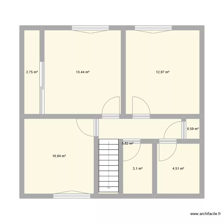 ROGER - LOUVIERS. Plan de 16 et 125 m² ROGER - LOUVIERS. Plan de 16 et 125 m²