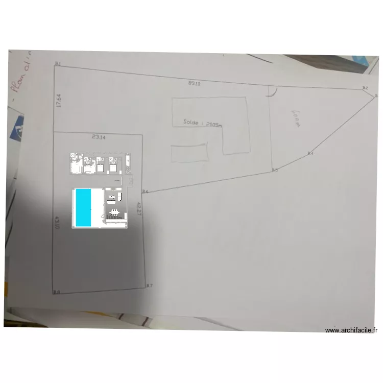 PLAN DOM BIS. Plan de 