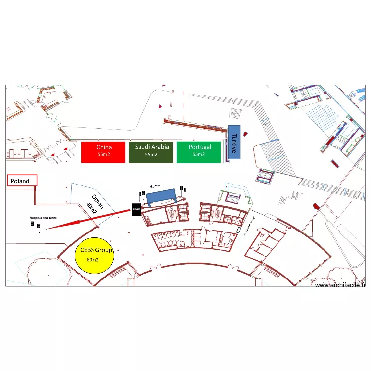 implantation OMPI ag2023. Plan de 