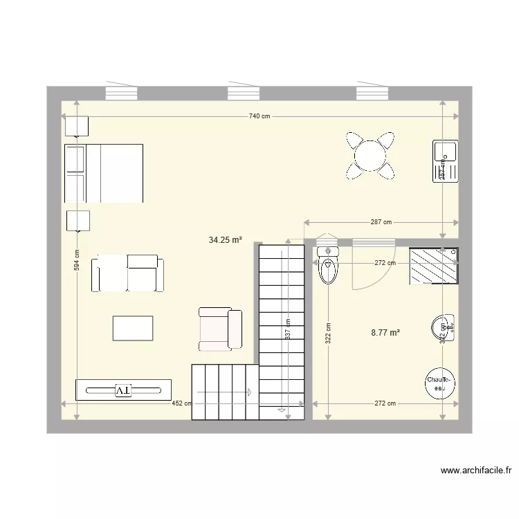Chambre hôte 2 grange. Plan de Chambre hôte 2 grange. Plan de