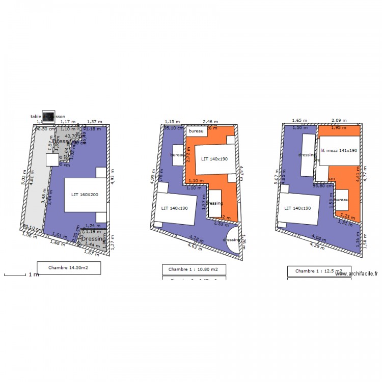 Chambre 4. Plan de 0 pièce et 0 m2