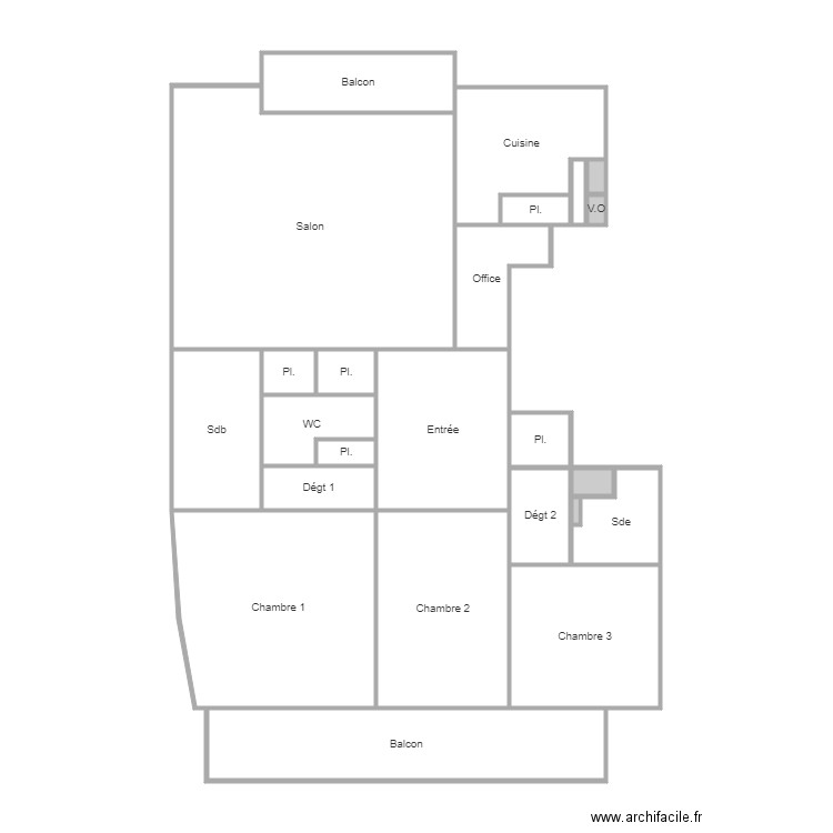 dalle neully. Plan de 0 pièce et 0 m2