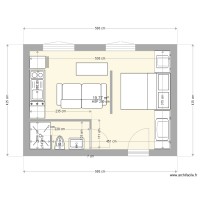 studio 20m2 mod&egrave;le 1