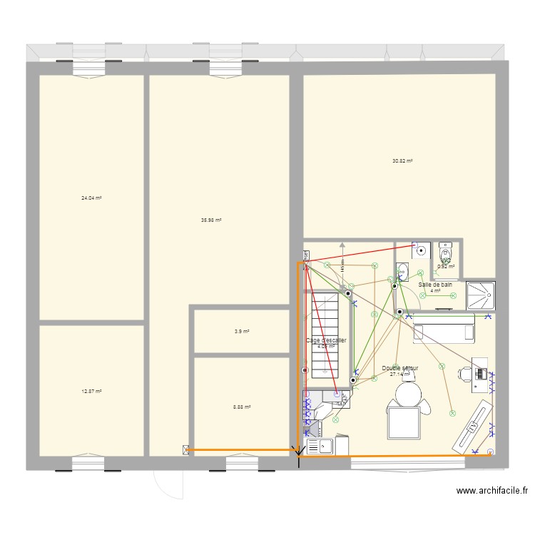 Extension Maison Berlize. Plan de 0 pièce et 0 m2