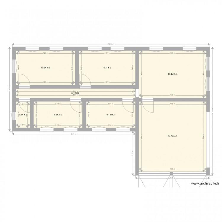 mon plan 2. Plan de 0 pièce et 0 m2