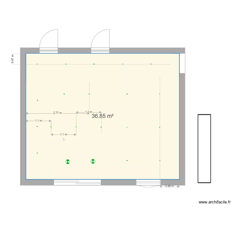 SalonCuisineLumiere2. Plan de SalonCuisineLumiere2. Plan de