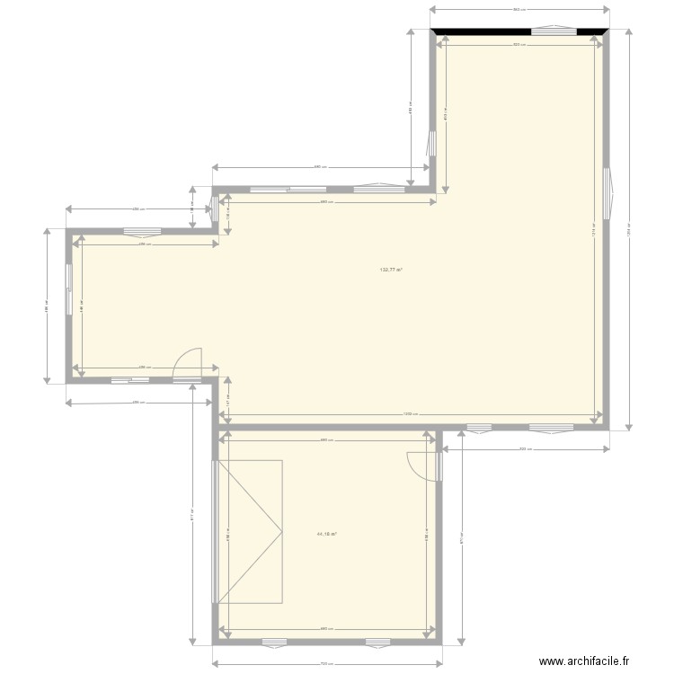 ARSAC. Plan de 0 pièce et 0 m2