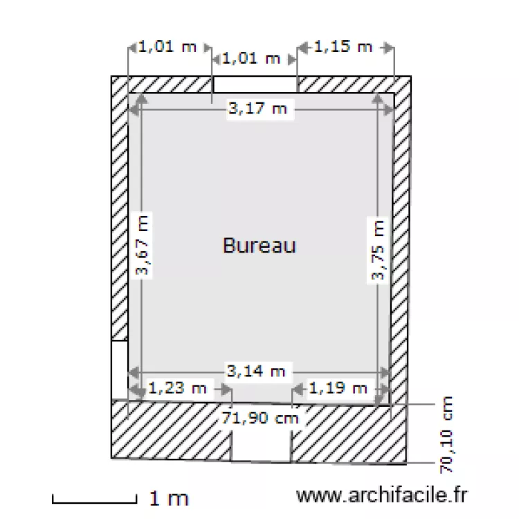 RDC_placo_1. Plan de RDC_placo_1. Plan de