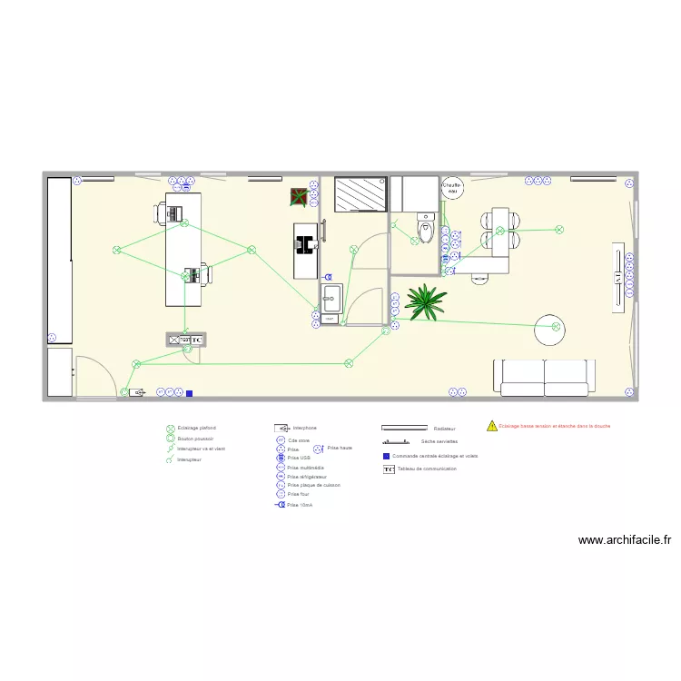 SENE. Plan de 