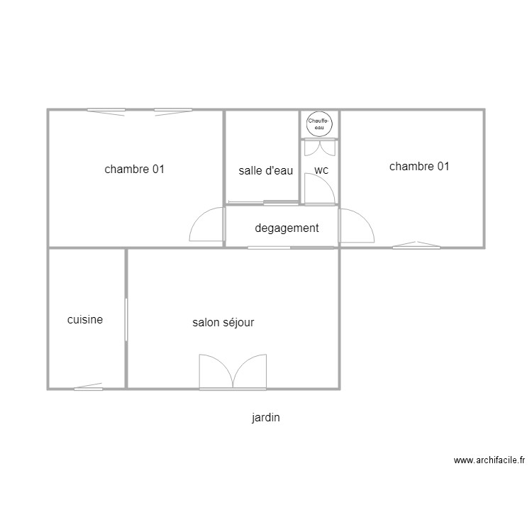 auger am. Plan de 0 pièce et 0 m2