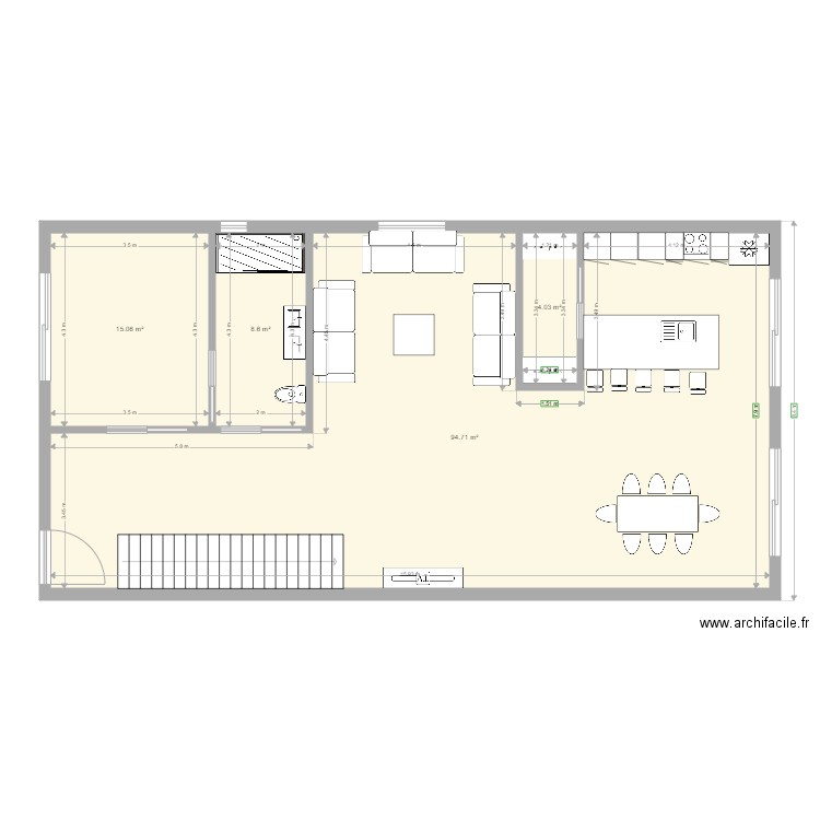 maison de rêve test. Plan de 0 pièce et 0 m2