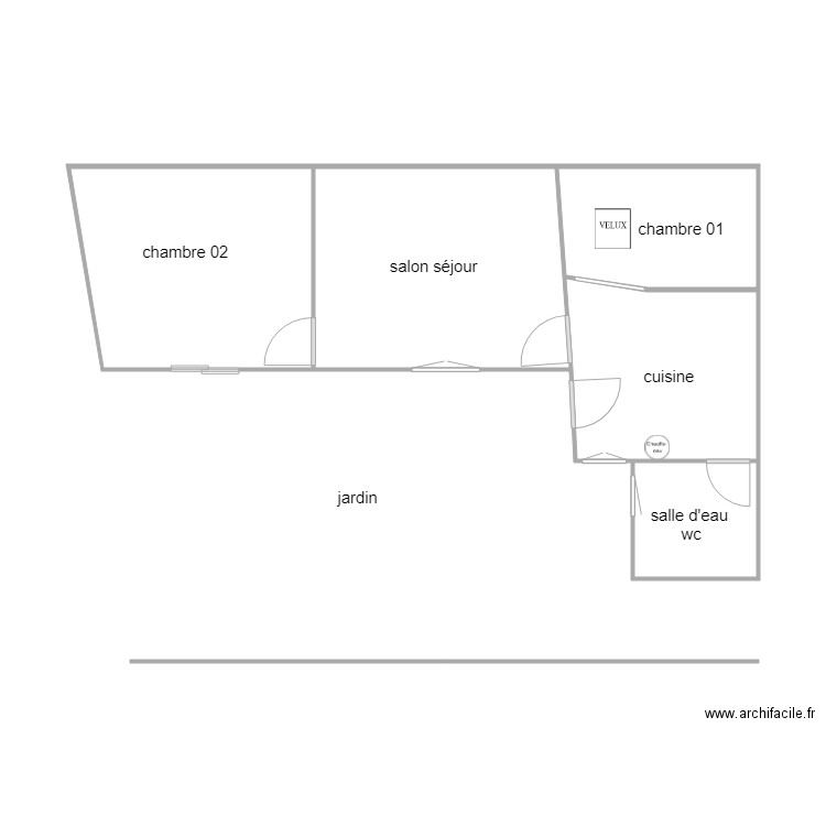 jobelot am. Plan de 0 pièce et 0 m2