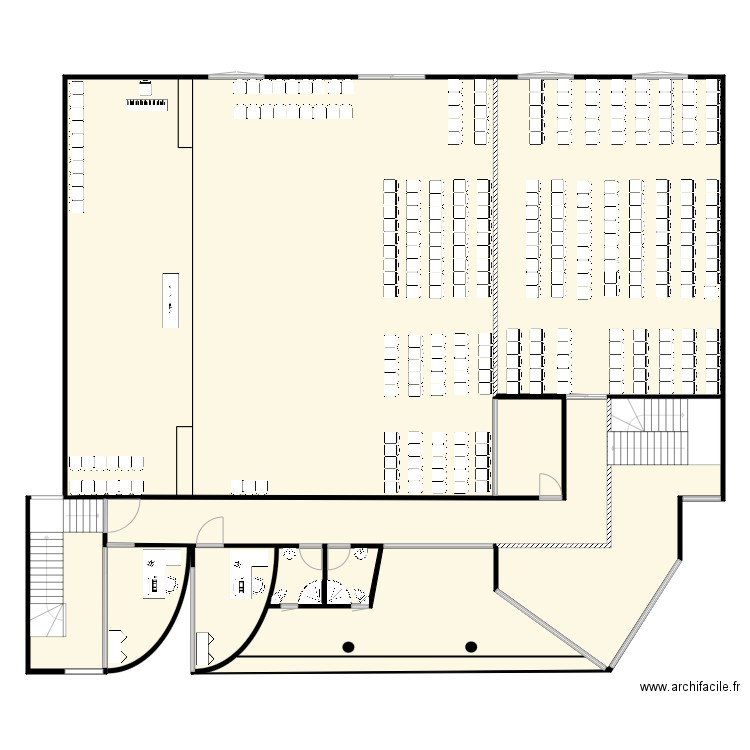 EGLISE CHIWECA 1er etage meuble. Plan de 0 pièce et 0 m2
