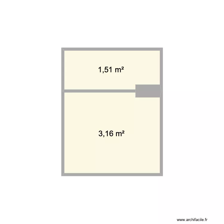 buanderie n&eacute;rac. Plan de 