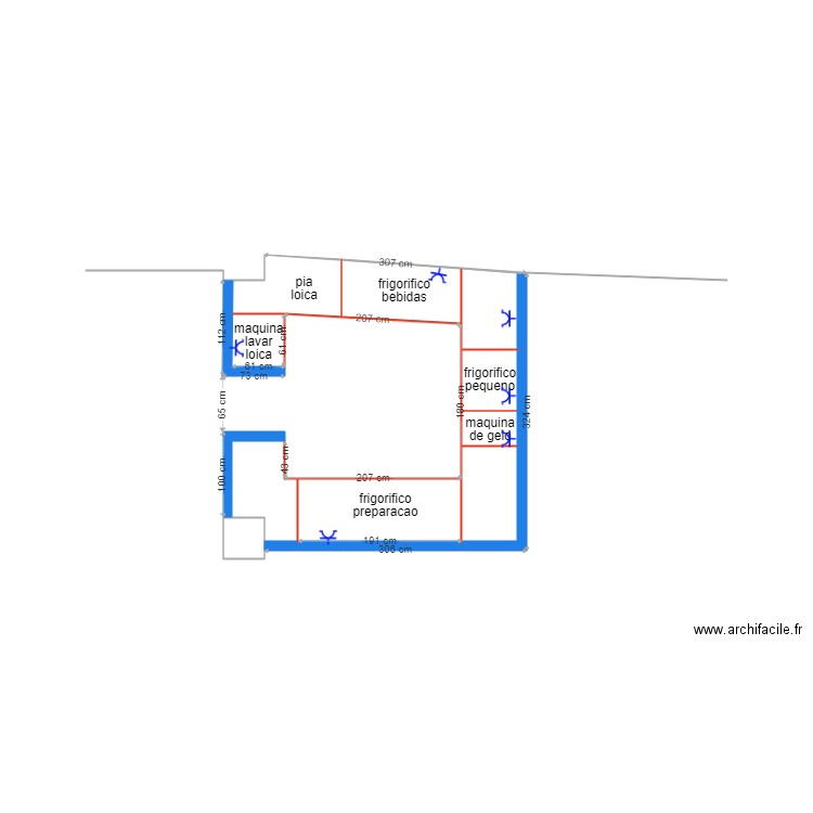 bar outsite. Plan de 0 pièce et 0 m2