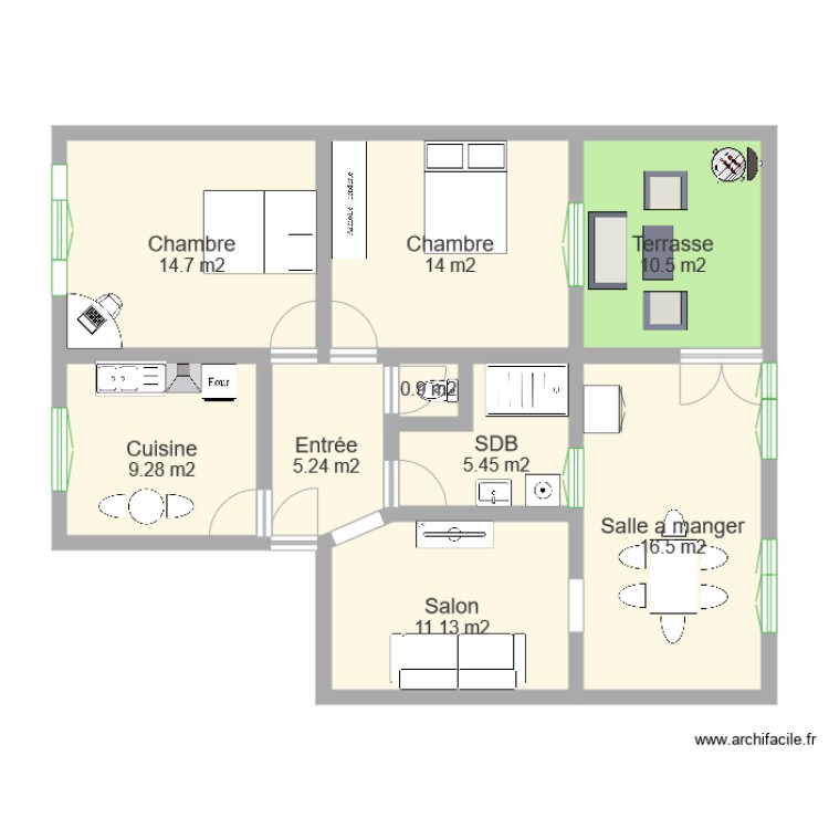 LACAZE. Plan de 0 pièce et 0 m2