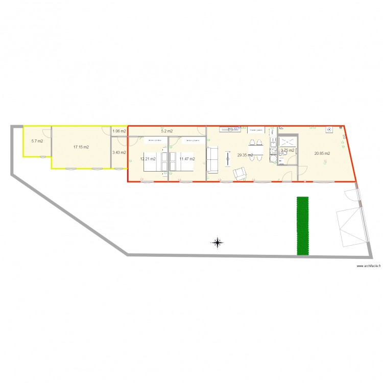 Apres travaux 2015. Plan de 0 pièce et 0 m2