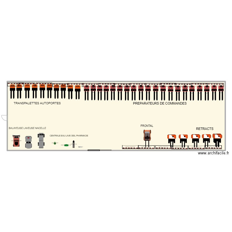 barbier . Plan de 1 pièce et 315 m2