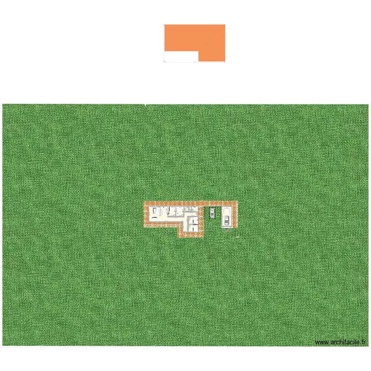 Maison de mes r&ecirc;ves. Plan de 