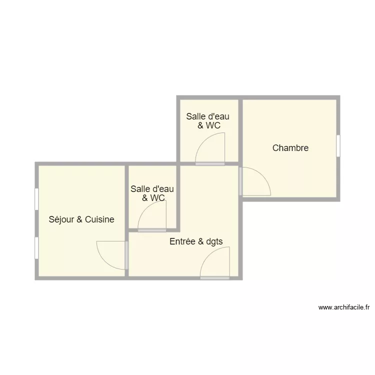 MITARD 5 7 garnier. Plan de 