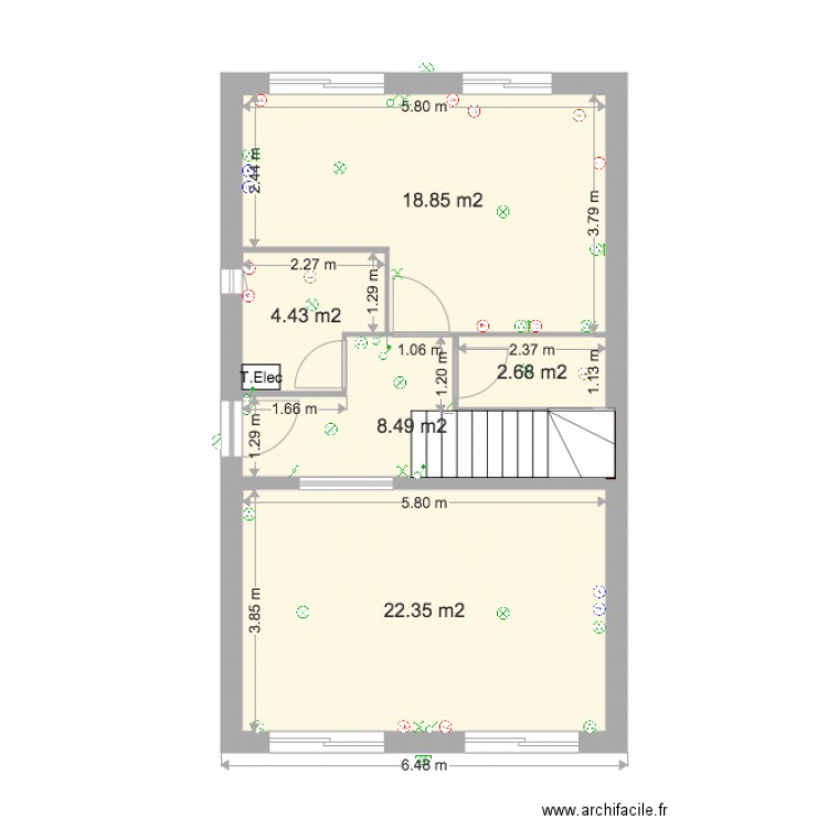 Oznur RDCH ISOLATION 081015. Plan de 0 pièce et 0 m2