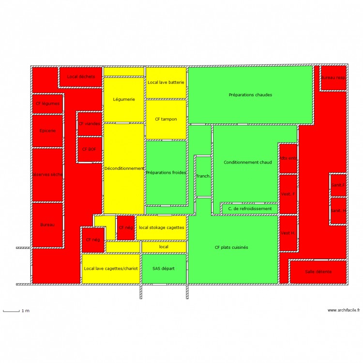 careiron bis. Plan de 0 pièce et 0 m2