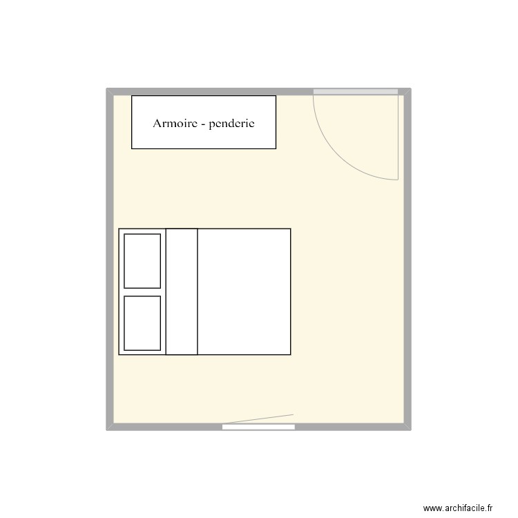 D202 CHAMBRE. Plan de 0 pièce et 0 m2