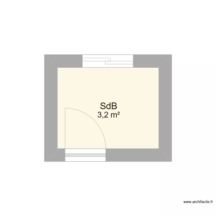 SALLE DE BAIN. Plan de SALLE DE BAIN. Plan de