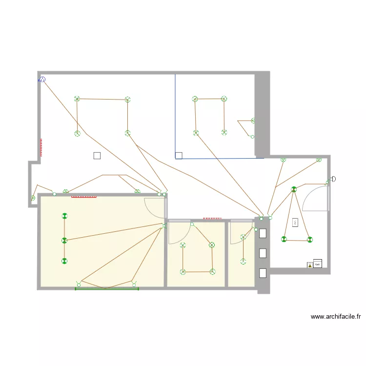 Plan electricite luminaires. Plan de Plan electricite luminaires. Plan de