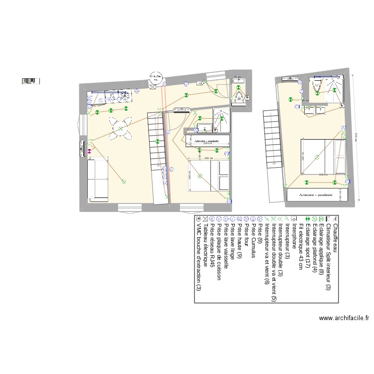 pecheur electricite. Plan de 0 pièce et 0 m2