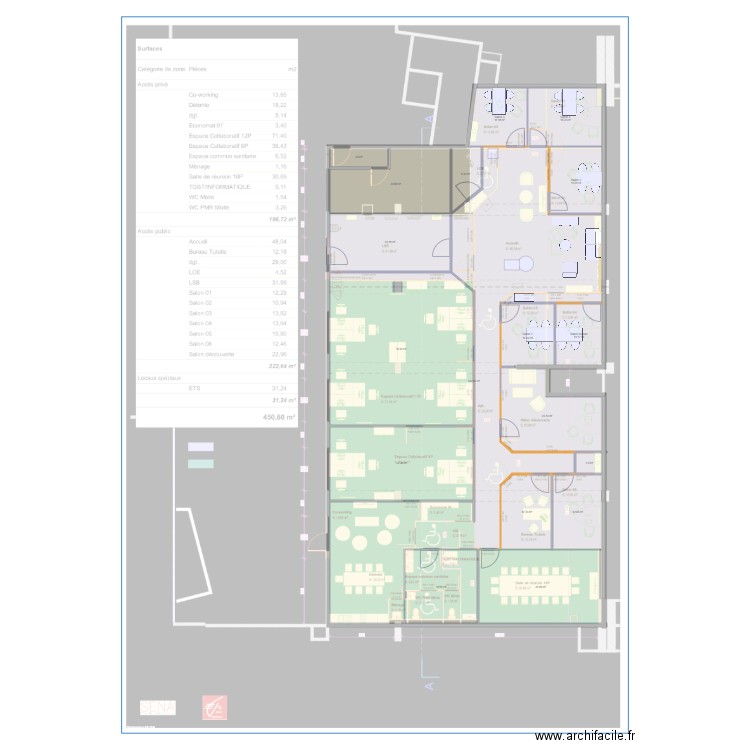 Le Port. Plan de 0 pièce et 0 m2