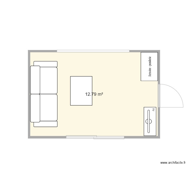 salon atelier. Plan de 0 pièce et 0 m2