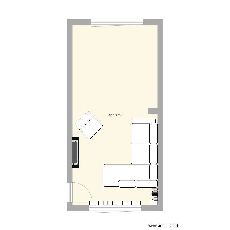 Salon. Plan de 0 pièce et 0 m2