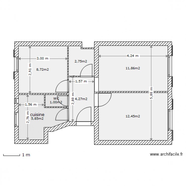 ORDEMER modif 2. Plan de 0 pièce et 0 m2