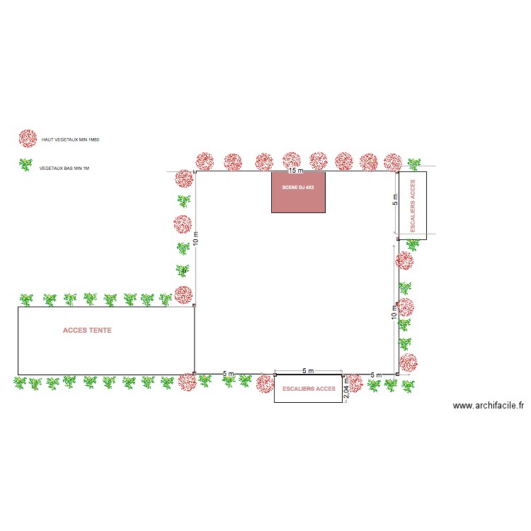 PLAN VEGETAUX. Plan de 0 pièce et 0 m2