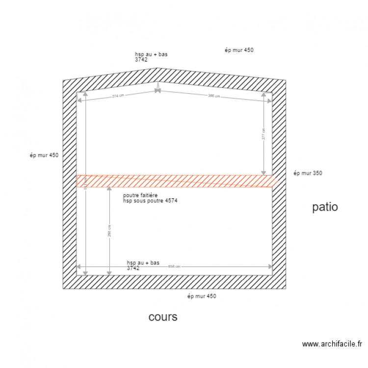 R1 GARAGE . Plan de 0 pièce et 0 m2